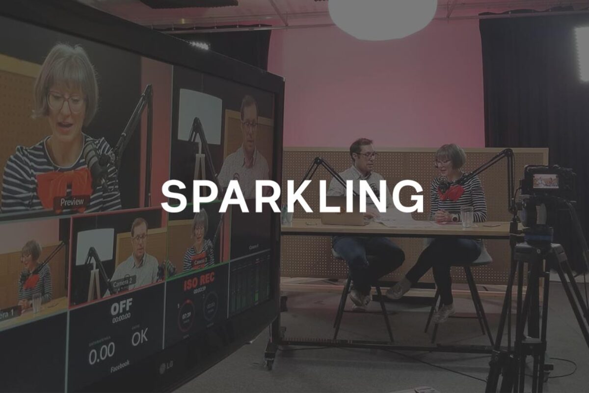 Sparkling studio